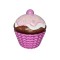 JK Home Décor - Κουτί Μεταλλικό Cupcake 18x20cm