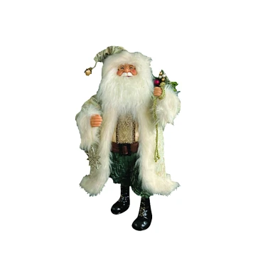 JK Home Décor - Άγιος Βασίλης Πράσινος 65cm