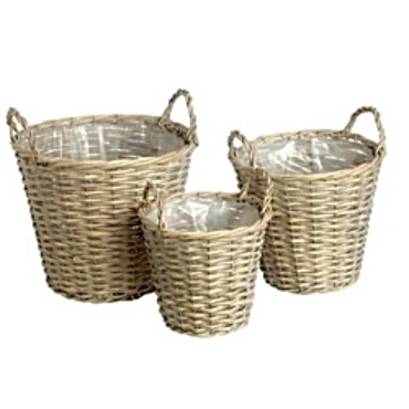 JK Home Décor - Basket Willow S/3