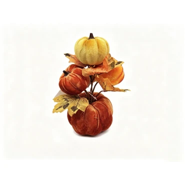 20CM Autumn Decorated Punpkin Hanging Deco