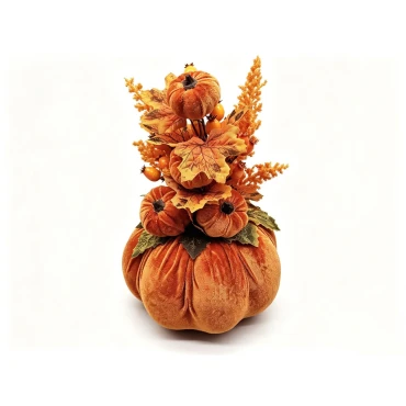 28CM Autumn Decorated Punpkin Hanging Deco