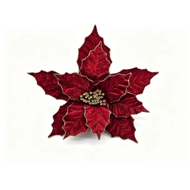 JK Home Décor - Χριστουγεννιάτικη Ποϊνσέτια 35x40cm