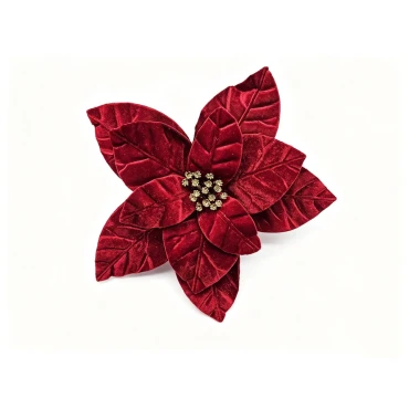 JK Home Décor - Χριστουγεννιάτικη Ποϊνσέτια 50x30cm