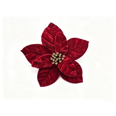 JK Home Décor - Χριστουγεννιάτικη Ποϊνσέτια 20x26cm
