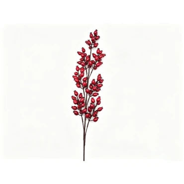JK Home Décor - Χριστουγεννιάτικο Κλαδί με Καρπούς 75cm