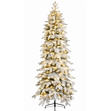 JK Home Décor - Δέντρο Χιονισμένο PE/PVC 210cm 200Led WW