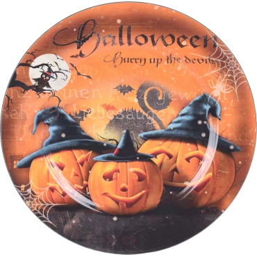 JK Home Décor - Πιατέλα Spooky Scene 33cm 4Σχδ