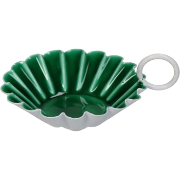 JK Home Décor - Bowl Metal Green 12x10x4cm