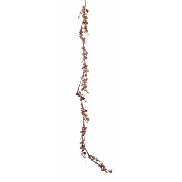 JΚ Home Décor - Γιρλάντα Berries Καφέ 1m