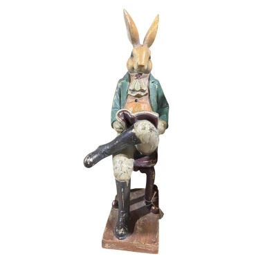 JΚ Home Decor - Λαγός Πολυρεζίν 40cm