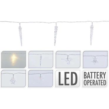 JK Home Décor - LED Chain 10LED 5ASS