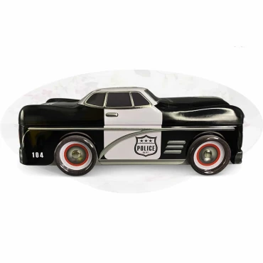 JK Home Décor - Κουτί Μεταλλικό Police 30x12x13cm