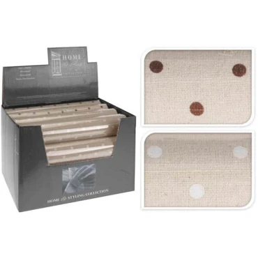 JK Home Décor - Decofabric Cotton 28x250cm 2ASS