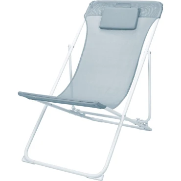 JΚ Home Décor - Καρέκλα Μεταλλική Lounge Γαλάζια 85x55x87cm