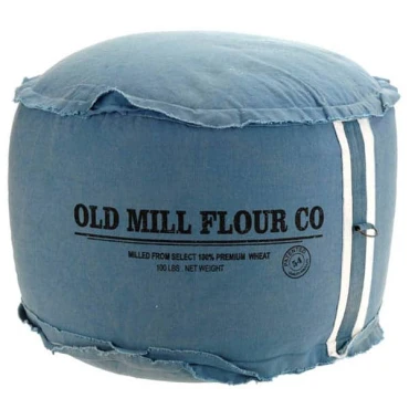 JK Home Décor - Pouf Cotton 50x30cm