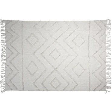 JΚ Home Décor - Χαλί Natural με Ξέφτι