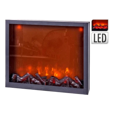 JK Home Décor - Fireplace LED 29x23cm
