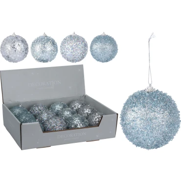 JΚ Home Décor - Μπάλα Αφρολεξ Pink Galaxy 4Σχδ 8cm