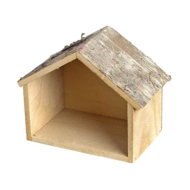 JΚ Home Décor - Σπιτάκι Ξύλινο Στολίδι 15x18cm