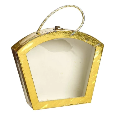 JΚ Home Décor - Τσαντάκι Χάρτινο Χρυσό 20x6x20cm