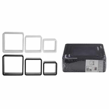 JΚ Home Décor - Ραφάκια Ξύλινα 20cm-30cm 2Σχδ S/3