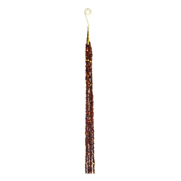 JΚ Home Décor - Γιρλάντα Μπρονζέ Χριστουγέννων 1.2cm