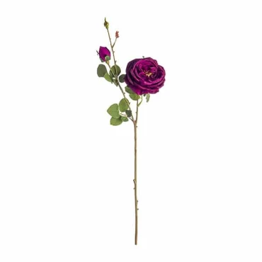 JΚ Home Décor - Κλαδί Τριανταφύλλο Μωβ 62cm
