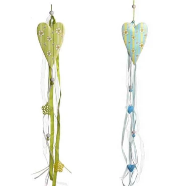 JΚ Home Décor - Καρδιά Κρεμαστή 2Σχδ 45cm