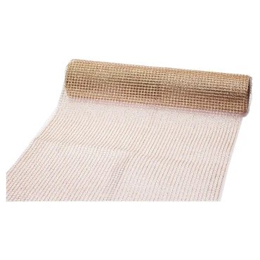 JΚ Home Décor - Ρολό Δίχτυ Grid New 50cmX5m Χρυσό