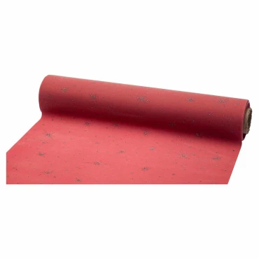 JΚ Home Décor - Ρολό Βελούδο Glitter Cοsmοs 50cmX5m Σάπιο Μήλο