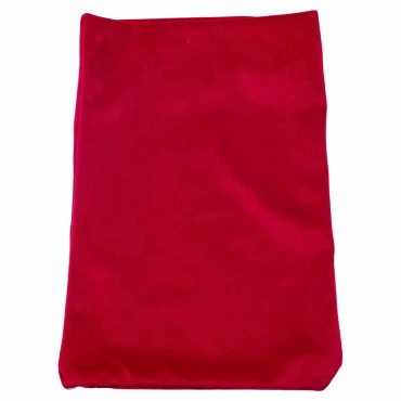 JΚ Home Décor - Πουγκί Βελούδο Μονής  14x20cm Κόκκινο