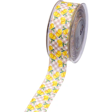 JK Home Décor - Κορδέλα Spring Lemons