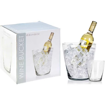 JK Home Décor - Icebucket Glass 195x198mm