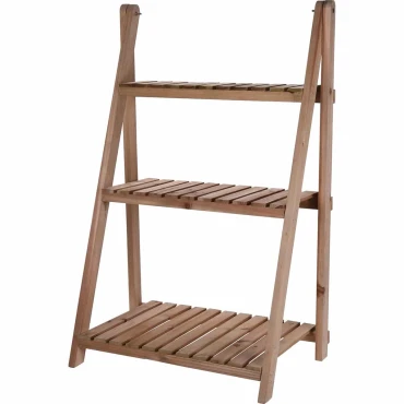 JK Home Décor - Flowerrack Wood 3 Levels