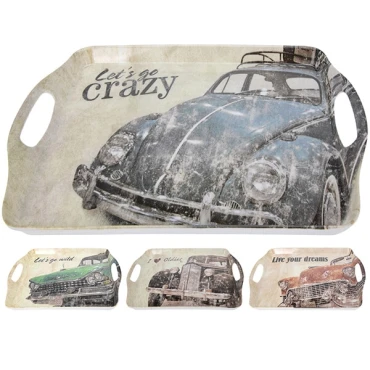JK Home Décor - Serving Tray 4ASS 45x30cm