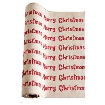 JΚ Home Décor - Ύφασμα Lonetta Merry Christmas 50cmX5m