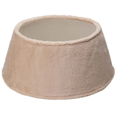 JK Home Décor - Ποδιά Δέντρου από Γούνα Μπεζ 55x23cm