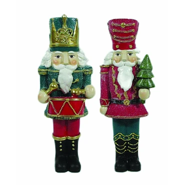 JΚ Home Décor - Στρατιώτης Πολυρεζίν 9.5x9x26.5cm S/2