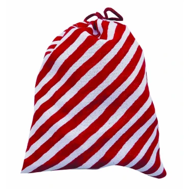 JΚ Home Décor - Πουγκί Διπλό Κορδόνι Line Red Lollipop 25cmX40cm