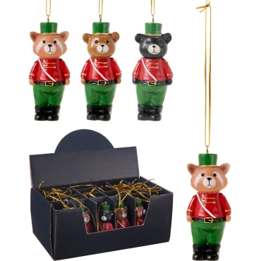 JK Home Décor - Στολίδι Στρατιώτης Ζωάκι 8cm 4Σχδ