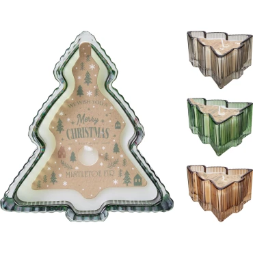JK Home Décor - Αρωματικό Κερί σε Γυαλί 9cm 3Σχδ