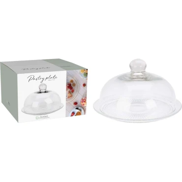 JK Home Décor - Τουρτιέρα από Γυαλί 30x17cm