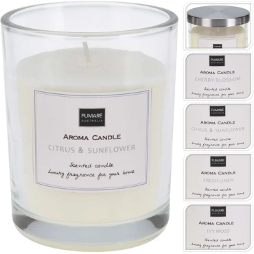 JK Home Décor - Κερί Αρωματικό σε Γυαλί 8x10cm 4Σχδ