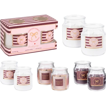 JK Home Décor - Αρωματικό Κερί S/2 3Σχδ