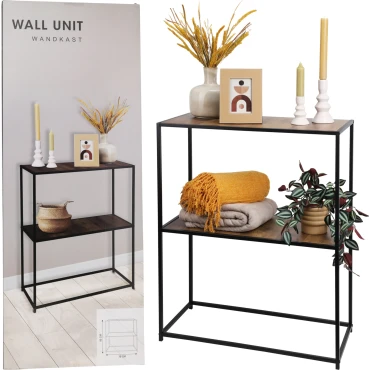 JK Home Décor - Έπιπλο 2-Επιπέδων από MDF 70x31x85cm