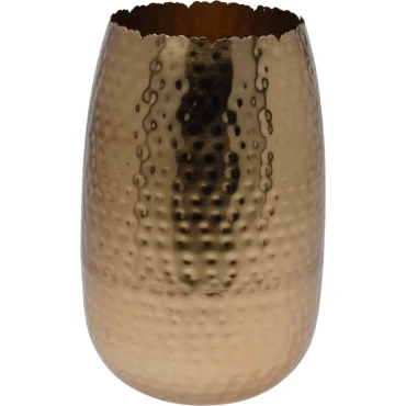 JK Home Décor - Βάζο από Μέταλλο Χρυσό 18x29cm