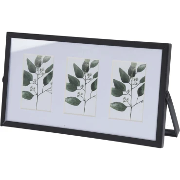 JK Home Décor - Κορνίζα από Μέταλλο Μαύρο 22x12cm