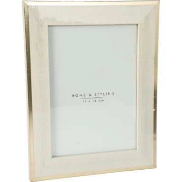 JK Home Décor - Κορνίζα από Μέταλλο Χρυσό 18x22cm
