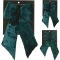 JK Home Décor - Dark Green Bow 17x32cm 2 Designs