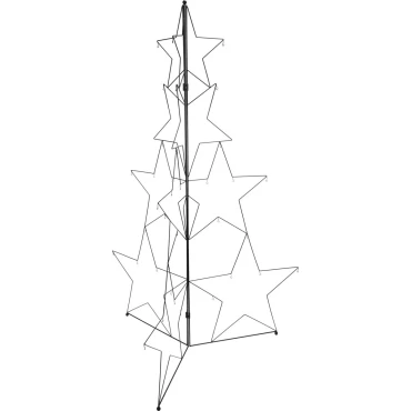 JK Home Décor - Δέντρο από Μέταλλο Μαύρο 108x150cm
